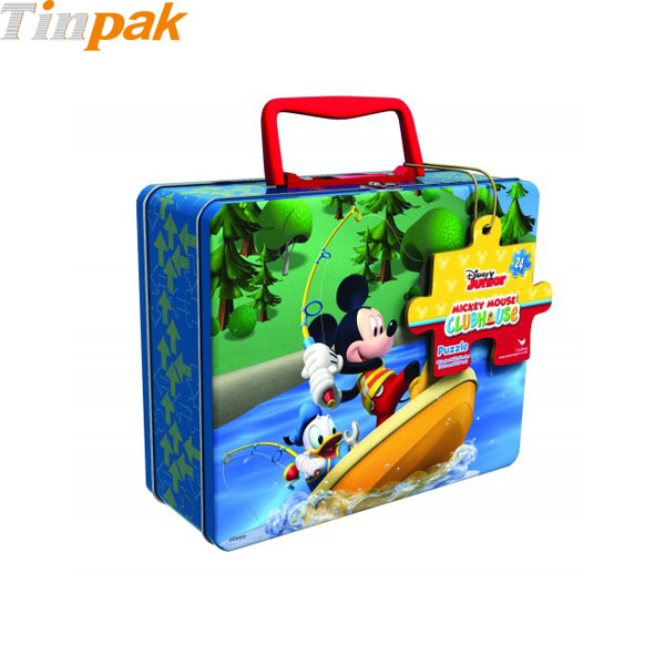 Mickey Mouse Puzzle Tins